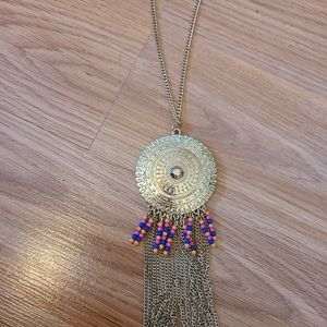 ‼️5/$10 Clearance‼️ Claire's Gold Fringe Long Necklace